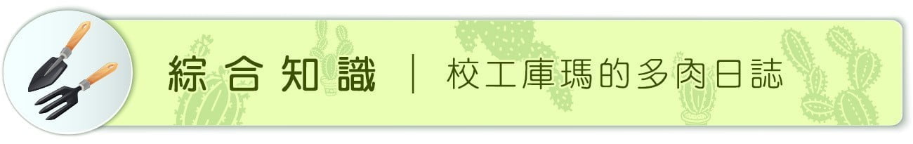 校工庫瑪的多肉日誌 2 綜合知識 | 校工庫瑪的多肉日誌